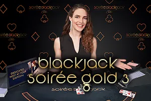 Blackjack Soirée Gold 3 - BETPLAY138